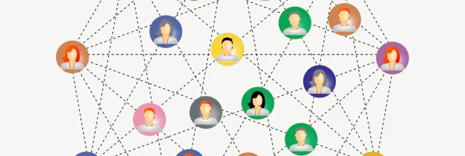 Networking clipart, illustration psd